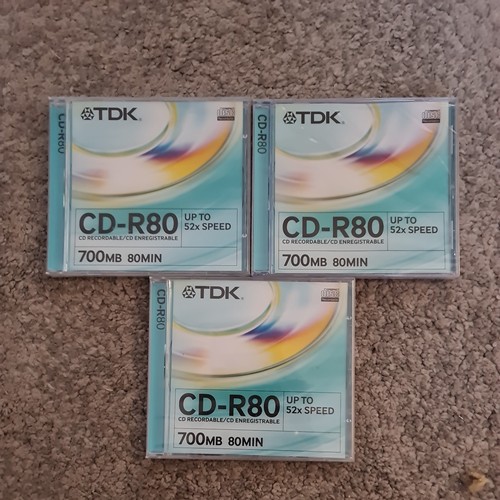 Tdk r80 blank - cd-r80,