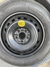 NISSAN QASHQAI J10 SPARE WHEEL TYRE 145/90R16 SPACE SAVER AND RETAINING BOLT