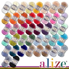Alize 100g Velluto Wool Yarn Chenille Yarn Fluffy Cosy Baby 42 Colours