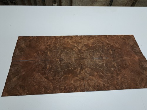 Burr walnut veneer - walnut, 4