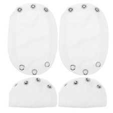  4 Pcs Baby Vest Extender Bodysuit Snap Clothing Clothes Extenders