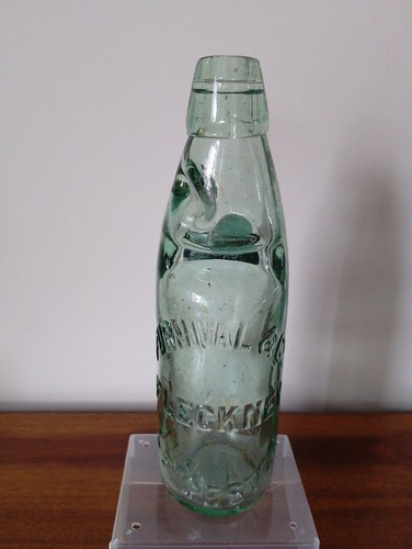 Vintage codd glass bottle - vintage,
