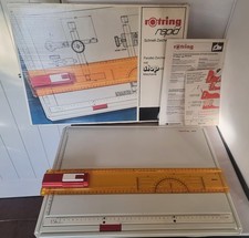 Vintage Rotring Rapid A3 DRAWING BOARD Stop & Go Mechanism Art. 522403