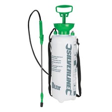 Garden Pressure Sprayer Knapsack Weedkiller Chemical 10 litre Silverline 630070