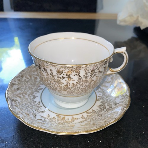 Colclough china gold floral - colclough,