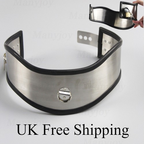 Stainless steel neck collar - stainless,