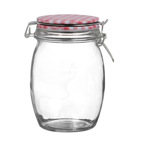 Glass storage clip - glass, top