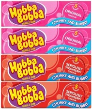4x Hubba Bubba 2x Original &
