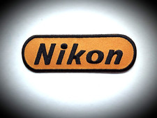 NIKON CAMERA DIGITAL CAMCORDER VIDEO FILM EMBROIDERED PATCH UK SELLER