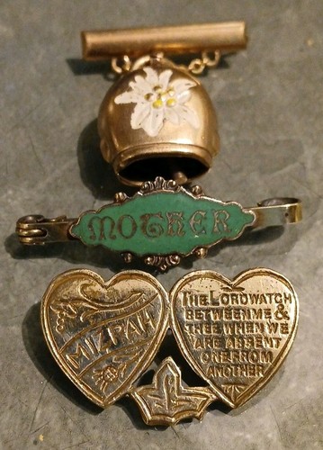 Vintage mizpah mother - /, /