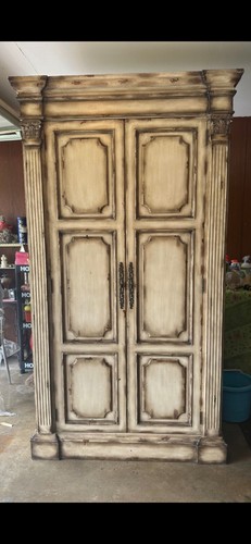 White oak vintage door - oak,