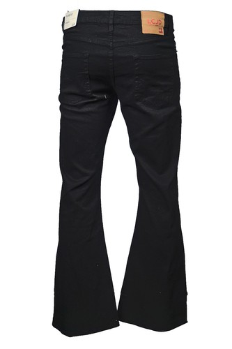 Men lcj denim - black, flare