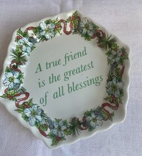Spode Xmas Plate Holidays True