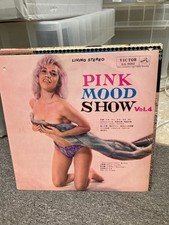 PINK MOOD SHOW VOL 4, JAPANESE LP, CHEESECAKE COVER, SJL5052, VG