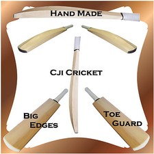 Custom Senior Plain Hand Made English Willow Cricket Bat - Various Weights