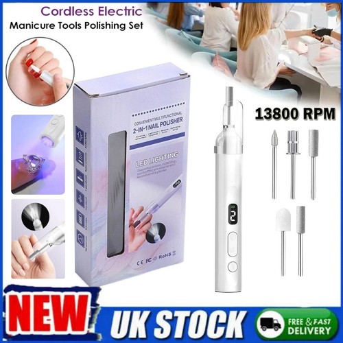 Electric nail file drill - nail,