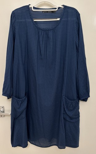 Gudrun sjödén blue tunic - gudrun,