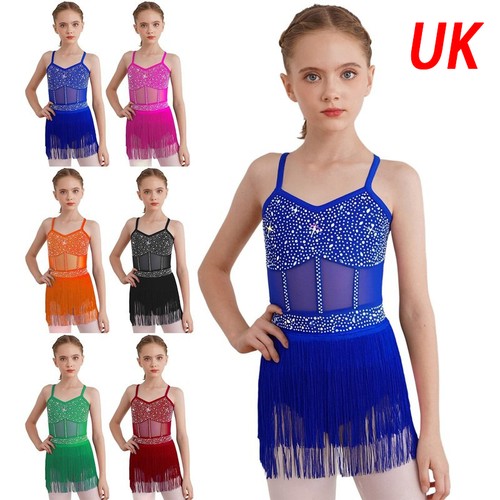 Kids girls rhinestone latin - kids,