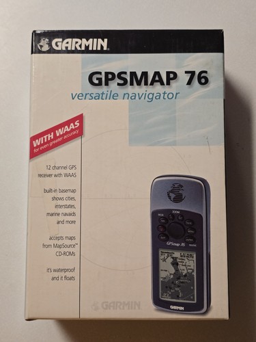 Garmin gpsmap 76s handheld gps - garmin,