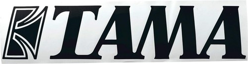 Tama tls100bk logo bass drum - bass,