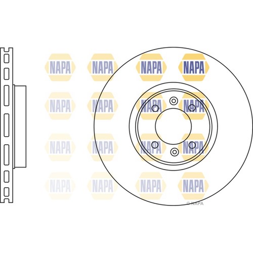 Brake discs vented - brake,