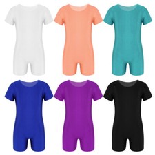 Kids Boys Girls Short Sleeved