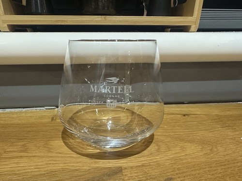 Martell cognac tumbler glass - tumbler,