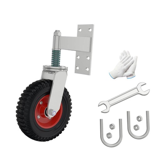 Spring loaded gate - 8", caster