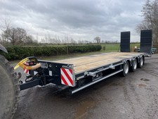Low Loader Trailer Tri Axel