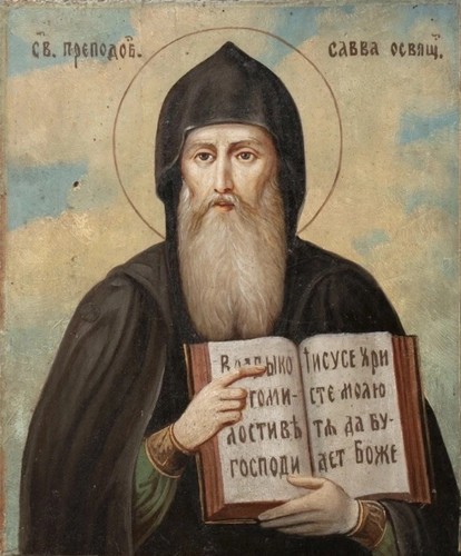 Savvas the sanctified greek - st,
