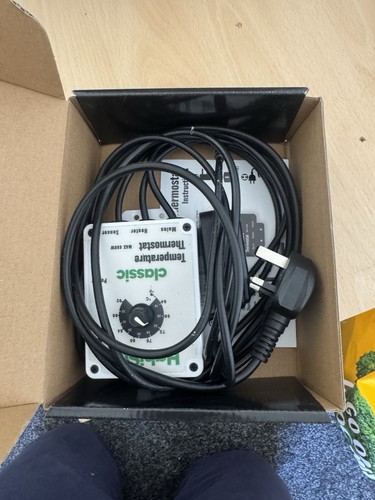 Brand new habitat - new, thermostat