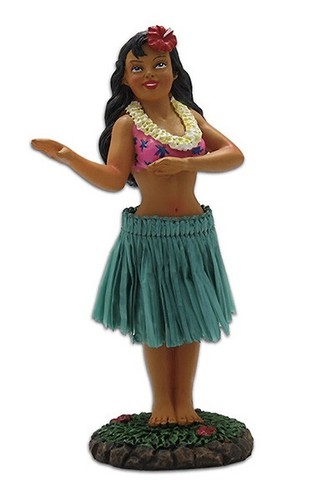 Dashboard hula girl dancing - girl,