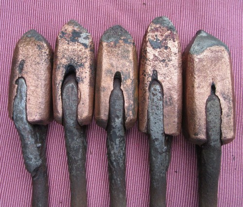 Antique soldering iron - c,