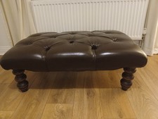 Real Leather Chesterfield