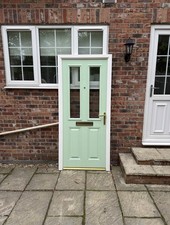 £425 UPVC PVC Composite Door Chartwell Green Front Door Back Door 915mm x 2025mm