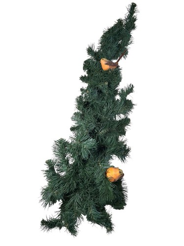 Vintage christmas garland 83cm - christmas,