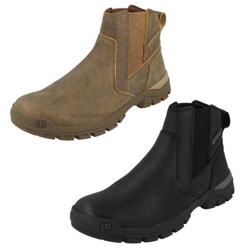 Mens caterpillar leather pull - caterpillar,