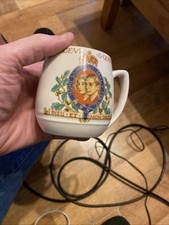 Soho Pottery LTD Solian Ware Beaker Edward VIII Coronation Commemorative