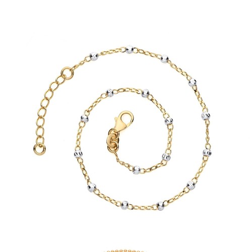 Two tone 9ct - tone,