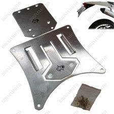 REMOVABLE LICENSE PLATE HOLDER ALUMINUM QUICK RELEASE APRILIA SX RX MX 50 125