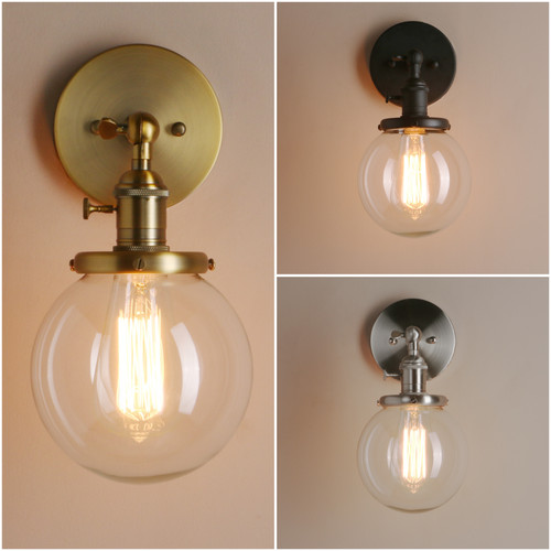 Vintage wall sconce round - vintage,