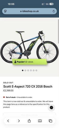 Scott aspect 720 mountain - aspect,