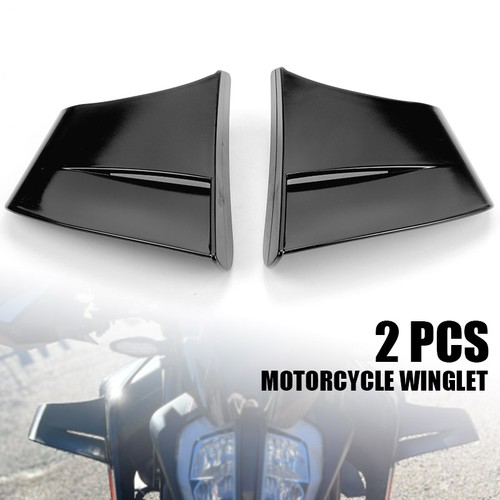 Motorcycle side winglets - side,