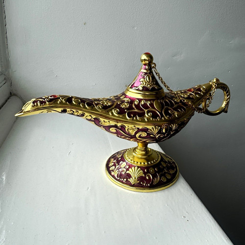 Middle eastern aladdin genie - middle,