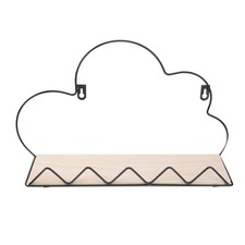  Wrought Iron Storage Rack Rustic Shelf Bracket Wall Shelving Unit