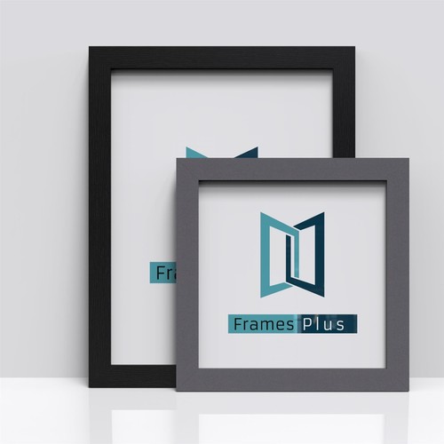 Black picture frames square - picture,