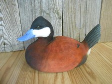 ducks unlimited 2002-03 special edition ruddy duck figurine decoy lifesize