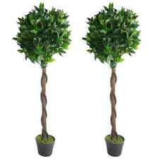 Pair of 120cm 4ft Twisted Stem