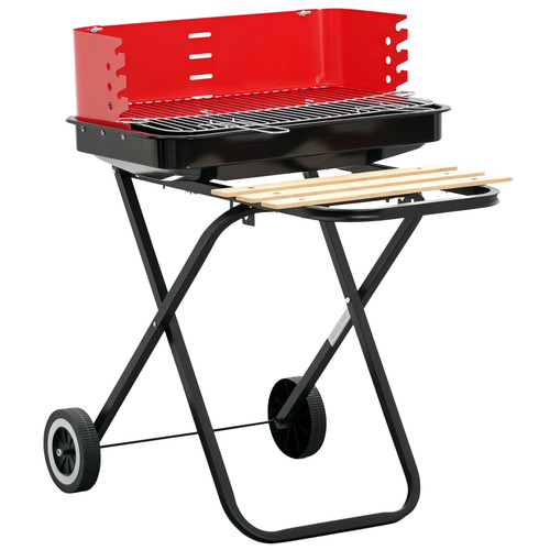 Outsunny foldable charcoal - outsunny,