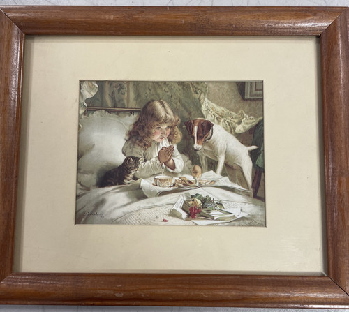 Framed print suspense - framed,